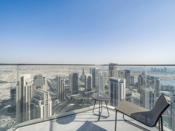 Fully Furnished | High Floor | Burj Khalifa View – UAEMR-5808