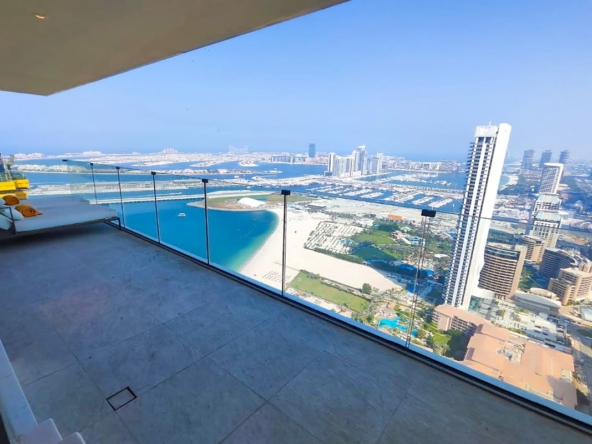 High Floor | Sea Palm View | Furnished – UAEMSP-13667