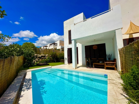 Mojacar Sea View Townhouse with Private Pool ☀️ – D45366
