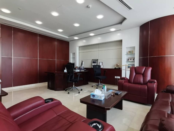 Furnished | Vacant Office Space | Partial Sea View – UAEMCRP-3408