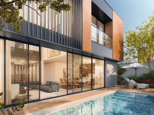 4 BHK +M W/Driver Room | Single row | Private Pool – UAEMCS-12321