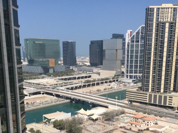 Furnished Unit | Partial Canal View | Vacant 1BR – UAEMCS-12522