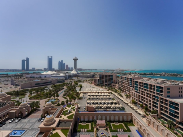 Vacant 2BR | 3 Balconies | Sea and Community View – UAEMCSP-17106