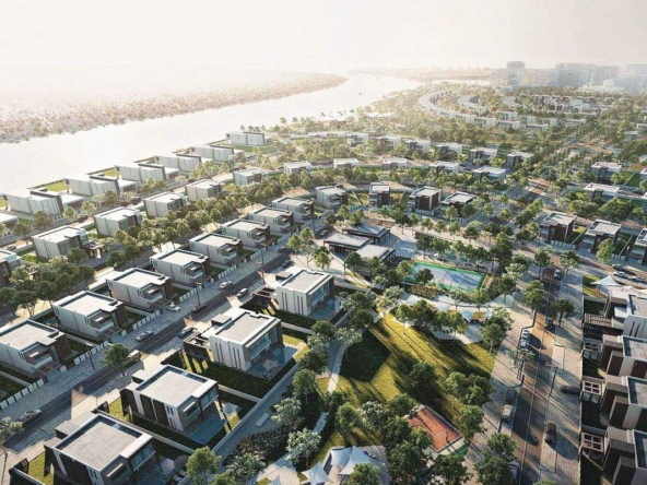 Single Row|Plot Area 750 SQM|Community View – UAEMCSP-17126