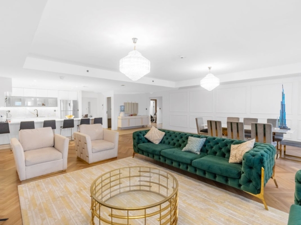 Spacious 4 Beds | Upgraded | Vacant | Palm View – UAEMSP-16045