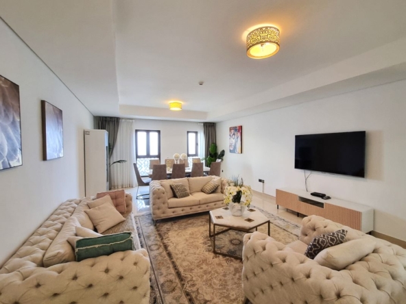 Spacious 2BR| Fully Furnished| High Floor| Sea View – UAEMRP-4233