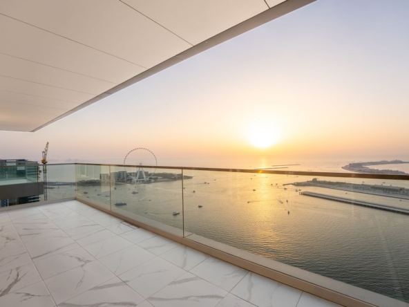Palm and Ain Dubai Views I High Floor | Spacious – UAEMS-24636