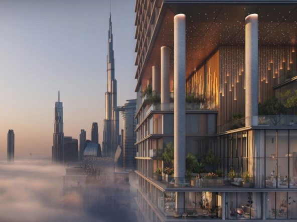 Burj View |  Elevated Floor | Partly Furnished | – UAEMSP-15679