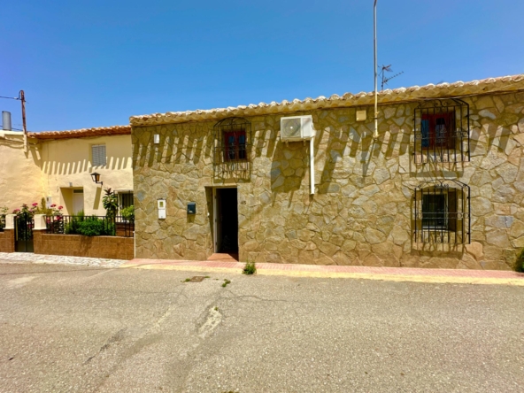 Charming Spanish Village House with Pool in La Hoya, Almería – D45988