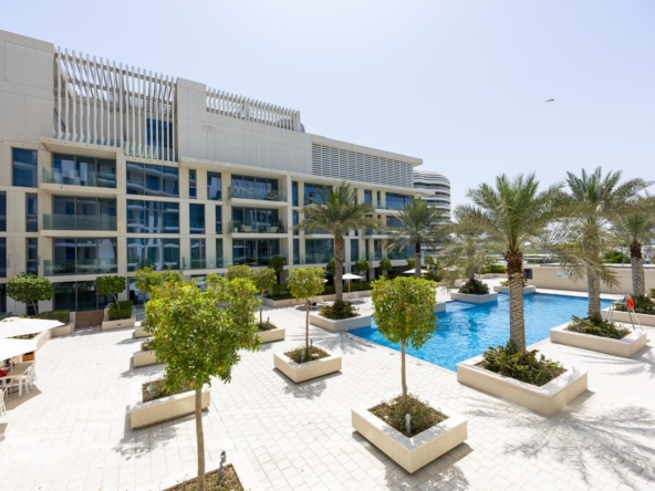 2 Bedroom w/ Balcony | Partial Sea And Pool View – UAEMCSP-18158