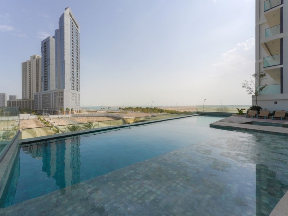 Canal and Pool View| 1BR w/ Balcony| Unique layout – UAEMCSP-18716