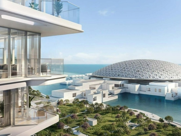 Louvre Museum and Sea View | Elegant 2BR+M – UAEMCSP-19026