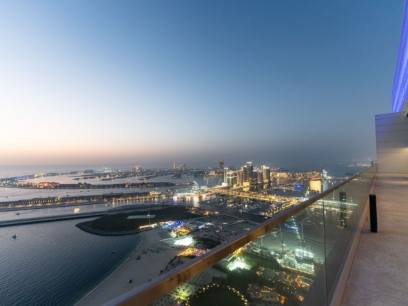 Luxury Duplex | Full Palm and Ain Dubai Views – UAEMSP-16906
