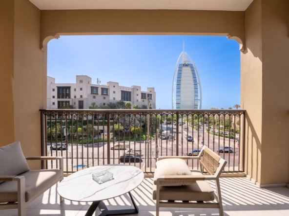 Burj Al Arab View | Fully Furnished | Huge Balcony – UAEMSP-16907