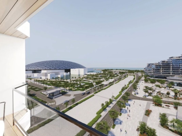 Sea and Museum View|2BR+M w/ Balcony|Nearby Beach – UAEMCS-13214