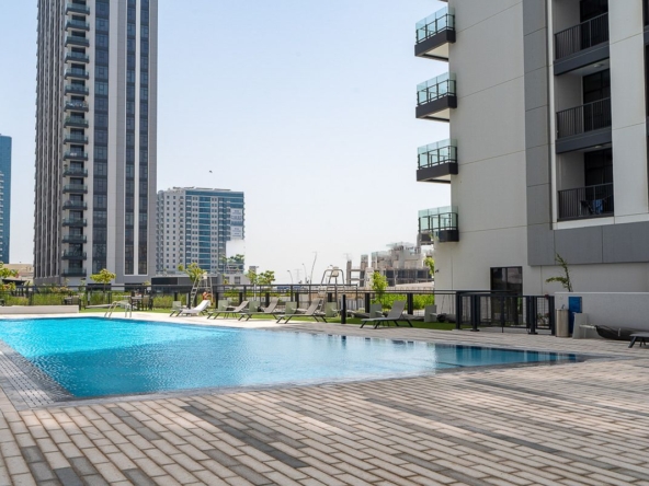 High Floor 2 Bedroom w/ Balcony | Community Pool – UAEMCSP-19947