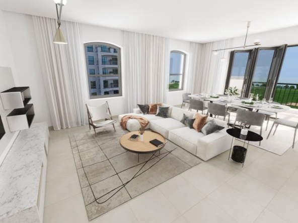 Corner Unit|Top Floor 3BR+M|Full Golf and Sea View – UAEMCSP-20141