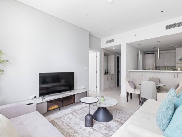 Partial sea view | High floor | Ready To Move In – UAEMPS-37517