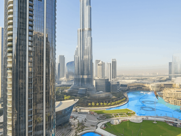 Fountain and Burj View | Furnished | High Floor – UAEMPSP-11504