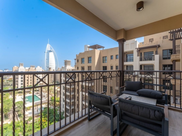 Fully Renovated | Vacant | Burj Al Arab view – UAEMPSP-11673
