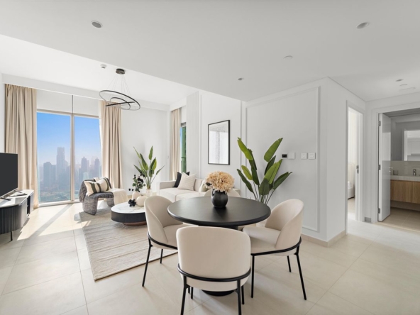 Fully Furnished | Burj Khalifa View | High Floor – UAEMR-6485