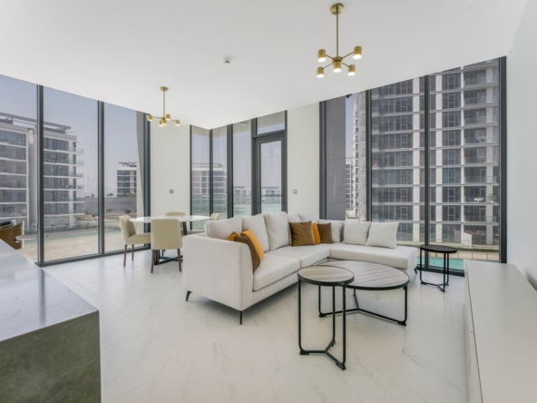 Furnished  | Burj Khalifa and Lagoon View | Corner – UAEMRP-3064