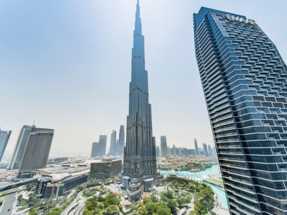 Full Burj Khalifa and Fountain View, Ready to Move – UAEMRP-4582