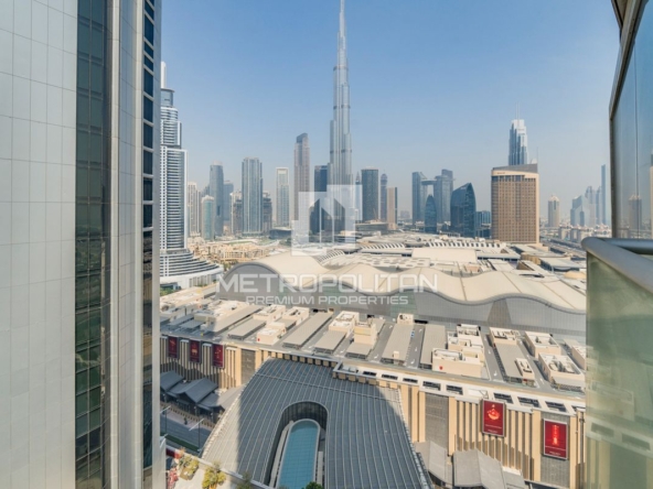 Stunning Burj View | Vacant | Fully Furnished – UAEMS-25983
