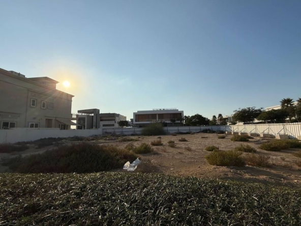 Corner Plot for Custom Made Villa | Single Row – UAEMS-26917