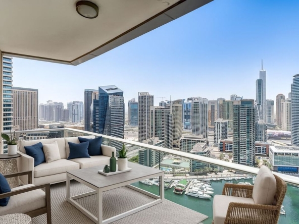 Full Marina View | Vacant | Great Layout – UAEMS-26939