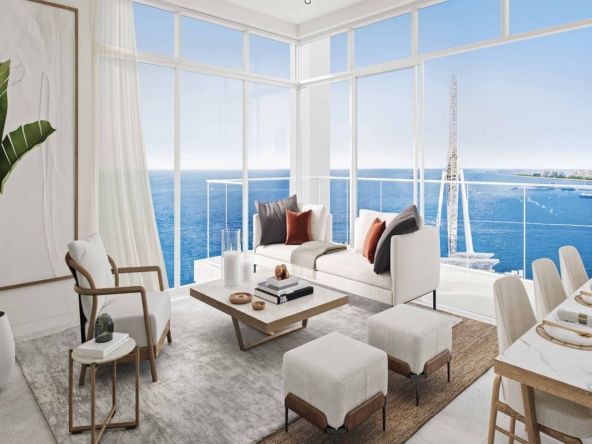 3BR with Maid's| High Floor| Best Layout| Sea View – UAEMS-27364