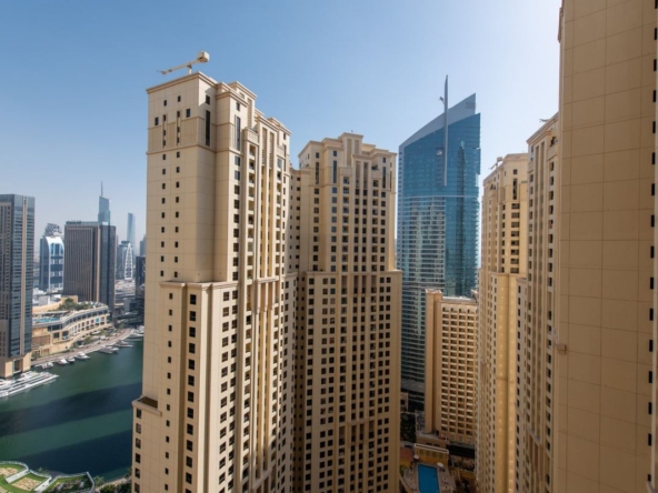 Marina View | High Floor | Spacious 1 Bedroom – UAEMS-27421