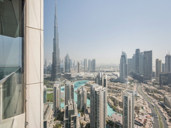 Full Fountain and Burj Khalifa View | High Floor – UAEMSP-16965