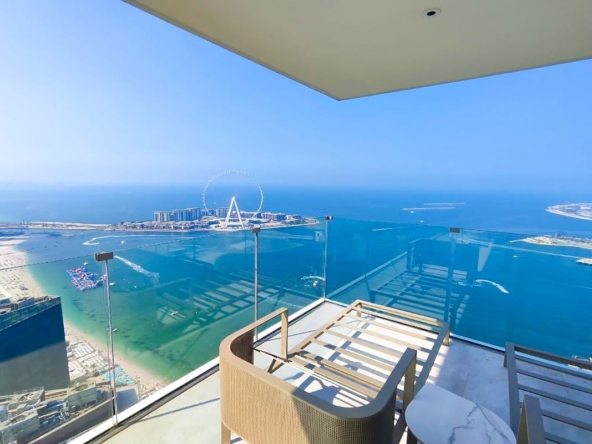High Floor | Ain Dubai and Palm View | Furnished – UAEMSP-17095