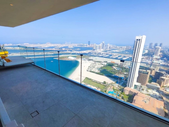 High Floor | Sea Palm View | Furnished – UAEMSP-17097